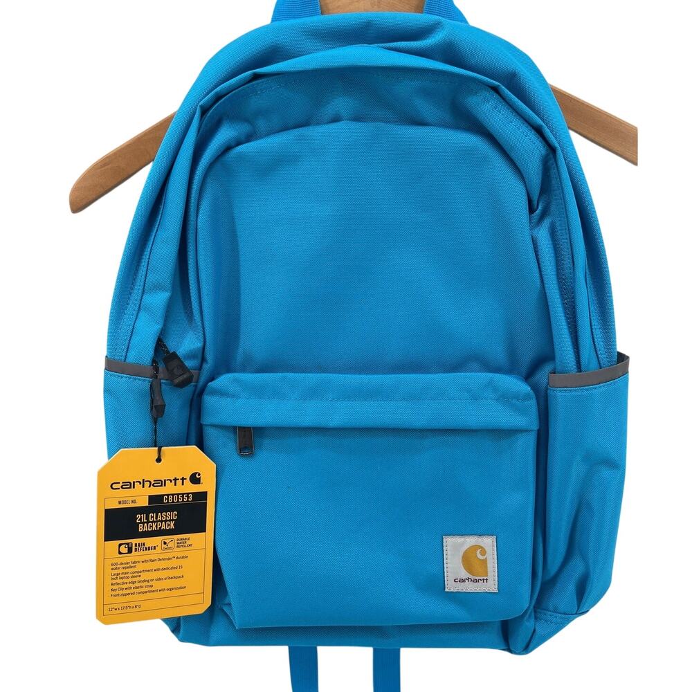 Carhartt 21L Classic Backpack NWT Atomic Blue Gorpcore Outdoor Utility School